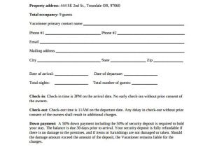 Vacation Home Rental Contract Template 8 Sample Vacation Rental Agreements Pdf Word
