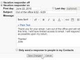 Vacation Response Email Template Responding to Email Tutorial at Gcflearnfree