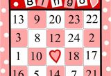 Valentine Bingo Template 10 Free and Printable Valentine 39 S Day Bingo Cards for Kids