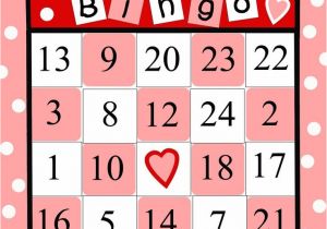 Valentine Bingo Template 10 Free and Printable Valentine 39 S Day Bingo Cards for Kids