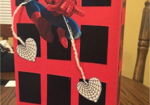 Valentine Card Box Holder Ideas Spiderman Valentine S Day Box Homemade Valentine Boxes