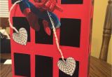 Valentine Card Boxes for School Spiderman Valentine S Day Box Homemade Valentine Boxes
