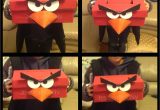 Valentine Card Holder Paper Bag Craft Angry Bird Valentines Box Made Using A Shoe Box Paper Bag