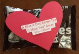 Valentine Card Ideas for Husband Diy Boyfriend Gift A Kiss A Day Keeps the I Miss You