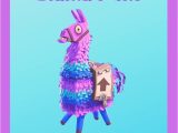 Valentine Card Ideas for School Free fornite Llama Printable Valentine S Day Cards for