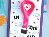 Valentine Card Ideas for School Paper Hot Air Balloon Card Diy Idea with Images Cards