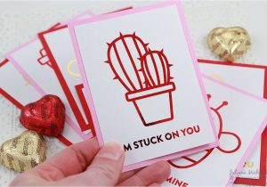 Valentine Card Kits for Sale Valentine S Day Cards with Decofoil Free Printable