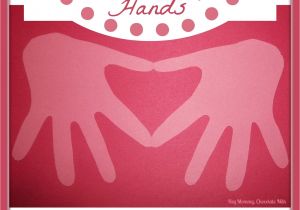 Valentine Card Quotes for Her Heart Hands Valentine Card with Images Cute Valentines