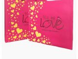 Valentine Card Quotes for Him Best Engagement Gifts with Lovely Gift Pack Specially for