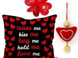 Valentine Card Quotes for Him Buy Indigifts Valentine Gift for Boyfriend Love Tease Me