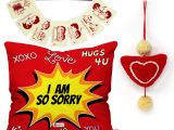Valentine Card Quotes for Him Buy Indigifts Valentines Day sorry Quote Pop Art Blast Of