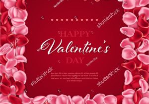 Valentine Card Roses are Red Square Frame Made Red Pink Rose Royalty Free Stock Image