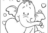 Valentine Coloring Card Svg Free Image Detail for Heffalump Valentine Coloring Page Of