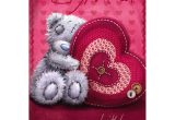 Valentine Day Card with Name and Photo for My Boyfriend Me to You Tatty Teddy Love Partner