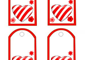 Valentine Gift Tag Template 5 Best Images Of Free Printable Heart Gift Tags
