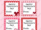 Valentine Gift Tag Template 6 Best Images Of Happy Valentine Printable Gift Tags