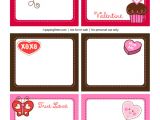 Valentine Gift Tag Template 6 Best Images Of Valentine Labels Printable Valentine 39 S