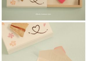 Valentine Messages for Boyfriend Card Miniatur Matchbox Karte Valentinstag Geschenk Box Cheer