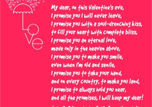Valentine Quotes to Put In A Card Happy Valentines Day Poems for Her for Your Girlfriend or