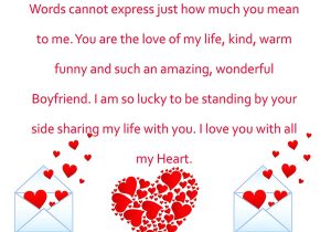 Valentine S Card for Your Crush to My Wonderful Boyfriend Valentine Card
