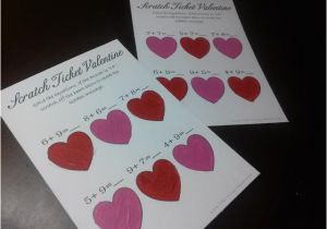 Valentine Scratch Off Template Card Diy Scratch Off Valentines