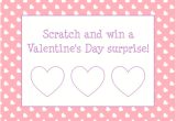 Valentine Scratch Off Template Diy Scratch Off Valentines for Kids and Adults the