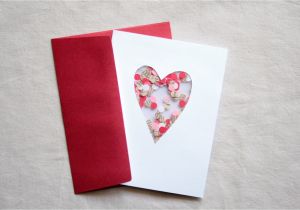 Valentines Card Diy for 5 Minutes 15 Easy Diy Valentine S Day Cards