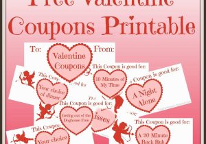 Valentines Card Just Started Dating Valentine Coupons Free Printable Valentines Coupons
