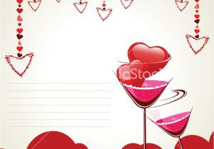 Valentines Card Just Started Dating Vector Illustration Of A Greeting Card for Valentine Day and