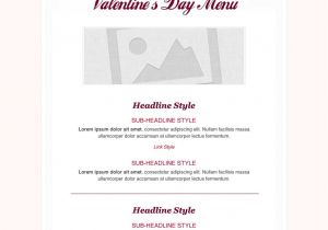 Valentines Day Email Template Free Valentines Day Email Marketing Templates Email Templates