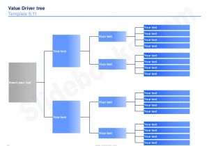 Value Tree Template Value Driver Tree Templates In Powerpoint