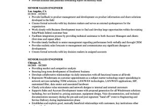Valve Design Engineer Resume Resume Of Technical Sales Engineer Sales Engineer Resume