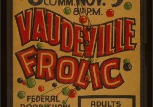 Vaudeville Poster Template the Gallery for Gt Vintage Vaudeville Poster
