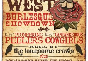 Vaudeville Poster Template Wild West Wild West Gold Rush Gala Pinterest A