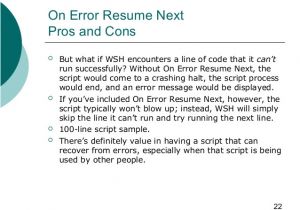 Vb On Error Resume Next Excel Visual Basic On Error Resume Next Definekryptonite