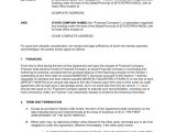 Vehicle Owner Finance Contract Template Financing Agreement Template Sample form Biztree Com