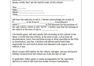 Vehicle Sale Contract Template Vehicle Bill Of Sale Template 14 Free Word Pdf