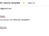 Velocity Email Template Spring 4 Sending Email with Velocity Template