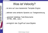 Velocity Template Engine Velocity Template Engine Ppt Herunterladen