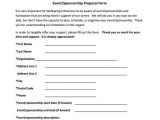 Venue Sponsorship Proposal Template Sponsorship Proposal Template 10 Free Sample Example