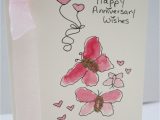Verse for Ruby Wedding Anniversary Card Anniversary Card Watercolour Card Hand Painted Card