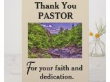 Verse for Thank You Card Pastor S Appreciation Thank You Card Zazzle Com Thank