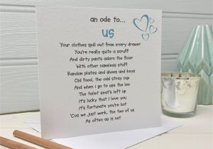 Verses for Husband Christmas Card Funny Anniversary Card Birthday Card for Husband for