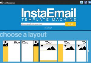 Vertical Response Email Templates Verticalresponse Launches Free Instaemail Email Template