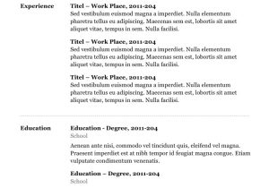 Very Basic Resume Basic Cv Templates for Word Land the Job with Our Free