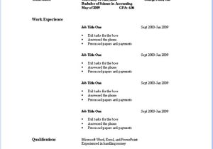 Very Basic Resume Basic Resume Templates Download Resume Templates Job