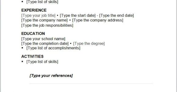 Very Basic Resume Pin by Career Bureau On Resume Templates Job Resume