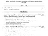Vet Tech Student Resume Guide Veterinary Technician Resume 12 Samples Pdf