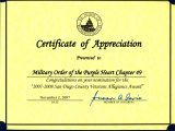 Veterans Appreciation Certificate Template 8 Best Images Of Veterans Certificate Of Appreciation