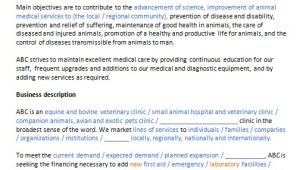 Veterinary Business Plan Template Write Your Veterinary Clinic Business Plan